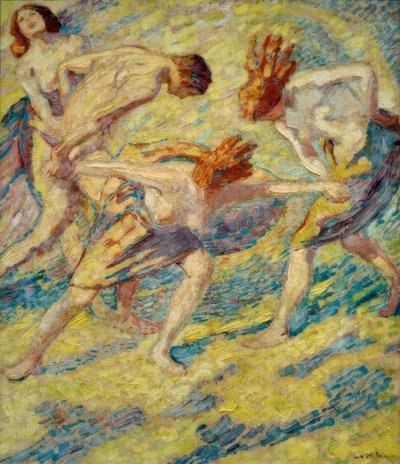 Dans virvel av Ludwig von Hofmann