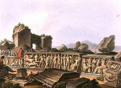 Fragment i Efesos av Luigi (after) Mayer