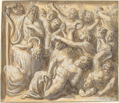 Moses och den fräcka ormen av Luigi Ademollo