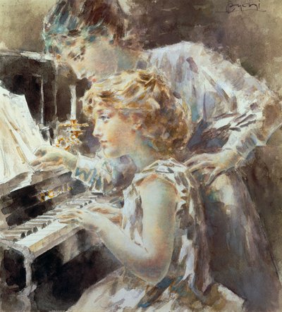 Piano lektion av Luigi Conconi