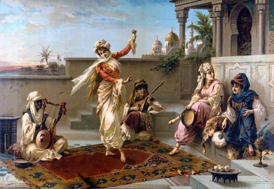 Harem av Crocio Luigi (1835 - 1915). av Luigi Crosio