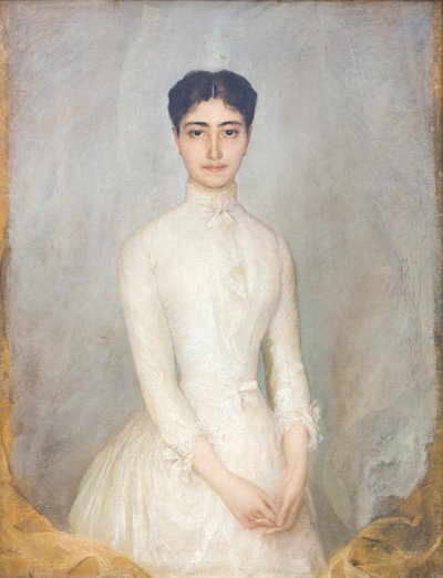 Porträtt av grevinnan Fini av Luigi Galli