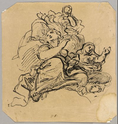 Ritning av Luigi Garzi