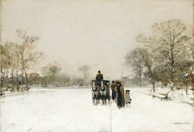 I snön av Luigi Loir