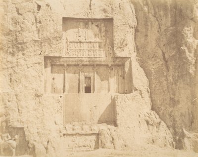 11 [Naksh-i Rustam], 1840-60-tal. av Luigi Pesce