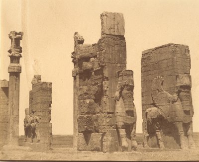 15 [Alla nationers port, Persepolis, Fars], 1840-60-tal. av Luigi Pesce