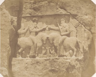 Bas Relief på Nakshi Rustam, av Luigi Pesce