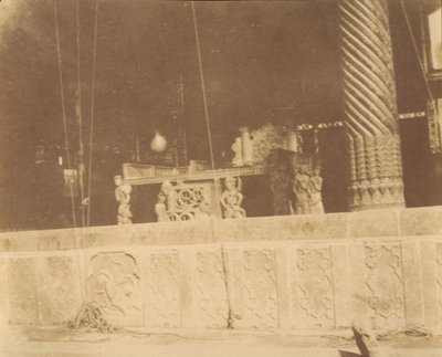 [Golestan Palace, Teheran, Iran] Takht-i Marmor, 1840-60-talet. av Luigi Pesce