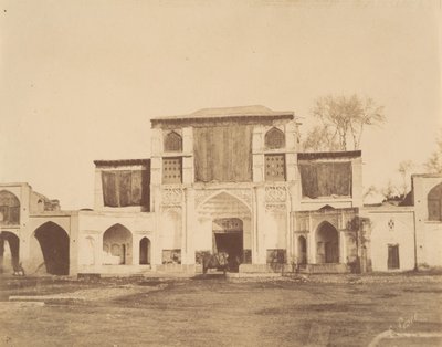 [The Sublime Porte, Teheran, Iran], 1840-60-tal. av Luigi Pesce