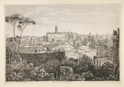 Capitoline Hill av Luigi Rossini