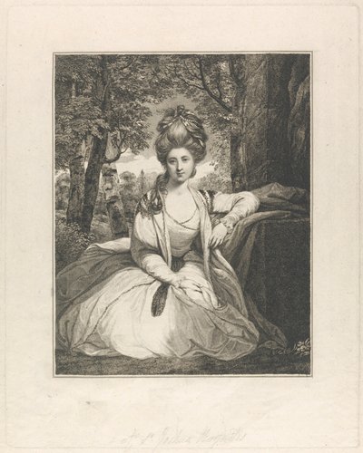 Viscountess Bayham (efteråt Marchioness Camden) av Luigi Schiavonetti