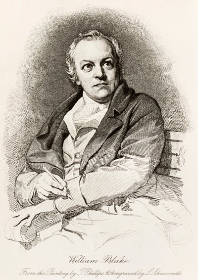William Blake av Luigi Schiavonetti