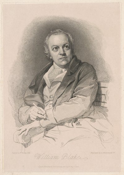William Blake av Luigi Schiavonetti, after Thomas Phillips, R.A.