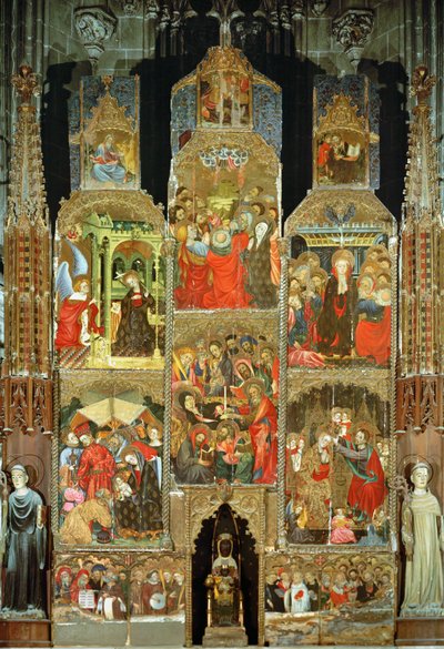 Sankt Marias altare av Luis Borrassa