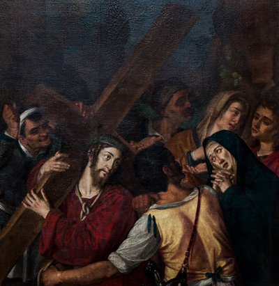 Bärande av korset av Luis Pascual Gaudi