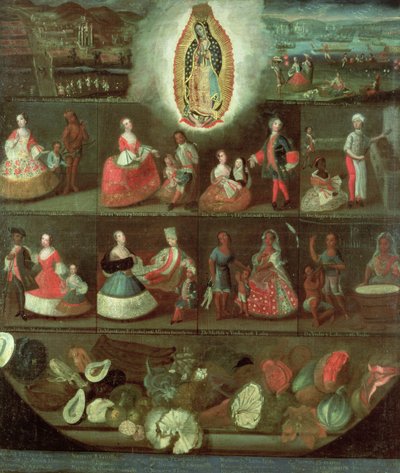Jungfrun av Guadalupe, mexikansk av Luis de Mena