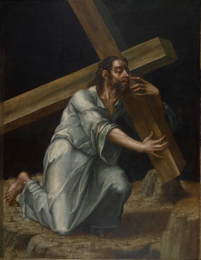 Kristus som bär korset av Luis de Morales