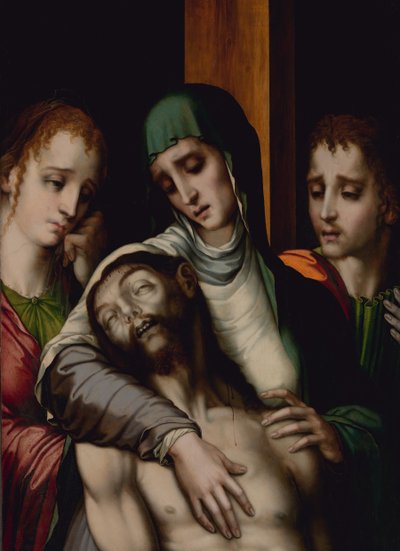 Klagovisan, ca. 1560. av Luis de Morales