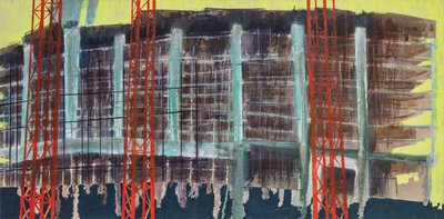 Work in Progress I, 2014 (olja och akryl på duk) av Luke M Walker