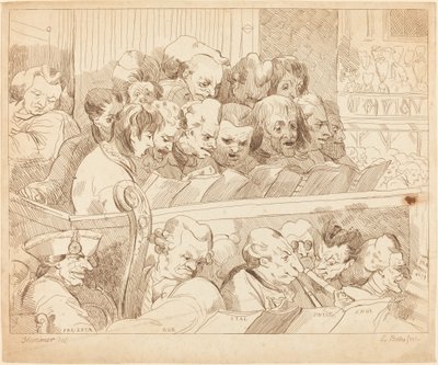 Ett körband av Lydia Bates after John Hamilton Mortimer