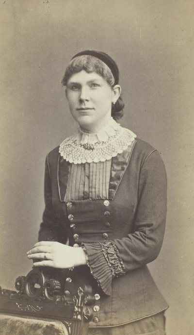 Utan titel porträtt av sittande kvinna, 186581. av Lyman W. Colby