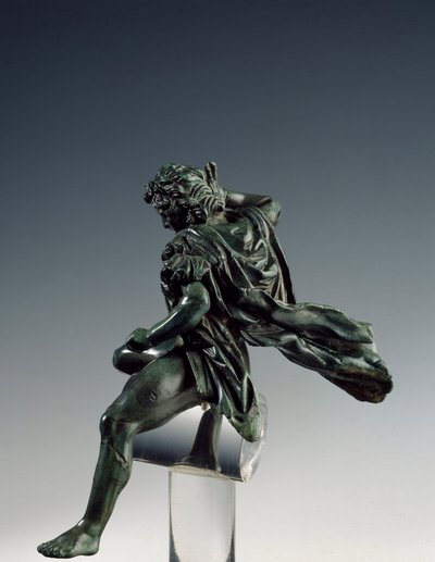 Grekisk konst: "" Kungen av makedoinen Alexander den store (356-323 f.Kr.) till häst"" Bronsskulptur av Lysipus av Sicyone (395-305 f.Kr.) 4:e århundradet f.Kr. Rom Museo Nazionale di Villa Giulia Italien av Lysippos (attributed to)