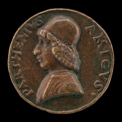 Bartolommeo Partenio, verksam 1480-1485, humanist [framsidan]. av Lysippus Junior