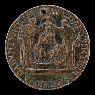 Sixtus IV blir krönt [omvänd]. av Lysippus Junior