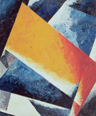 Arkitektonisk sammansättning av Lyubov Sergeevna Popova