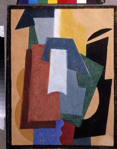 Allt. Peinture de Lyubov (Liubov) Sergeevna Popova (1889-1924), huile sir toile av Lyubov Sergeevna Popova