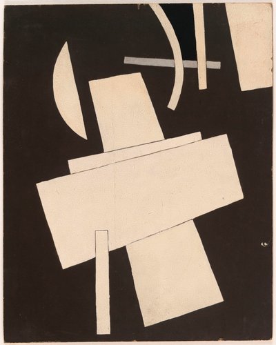 Sans titre - Popova, Lyubov Sergeyevna (1889-1924) Namnlös Gouache på kartong ca 1916-1918 - 49,5x39,5 - New York City. Museum of Modern Art (MOMA) av Lyubov Sergeevna Popova
