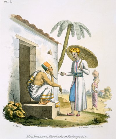 Brahminer: en skribent och en tolk, 1827-35 av M.E. Burnouf