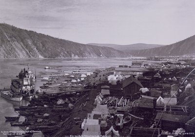 Dawson City på våren av M.H. Craig