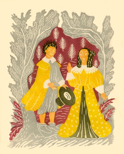 Man och kvinna, 1937, 1946. av M.R.H. Farrar