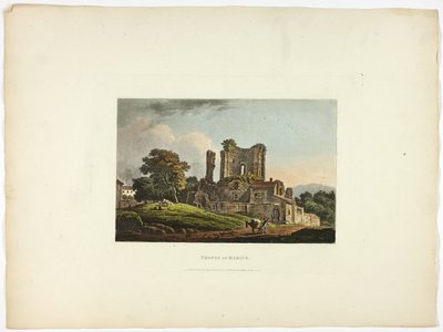 Trofé av Marius, plåt trettioett från Roms ruiner av M. Dubourg