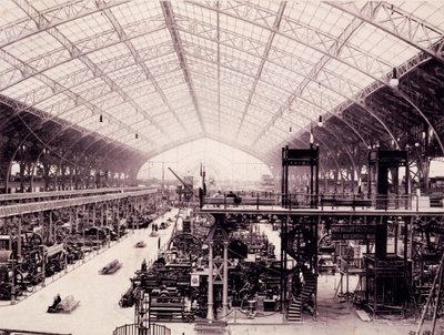 Maskinhallen på Parisutställningen, från L
