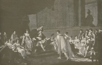Bröllop mellan prins Jerome Bonaparte och prinsessan Frederica Catherine av Würtemberg, 1807, 1896 av M. Haider