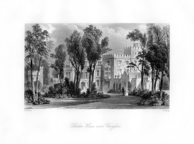 Selsdon House nära Croydon, 1800-talet. av M. J. Starling