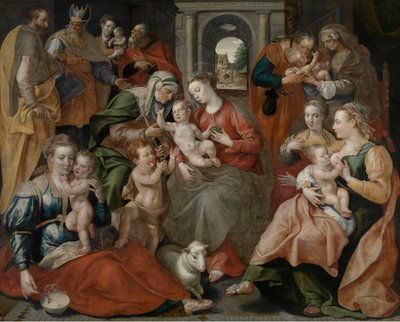 Familjen Saint Anne av Maarten de Vos