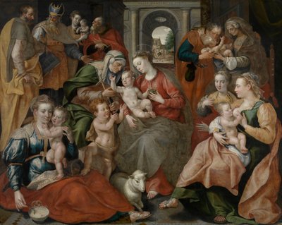S:t Annes familj av Maarten de Vos