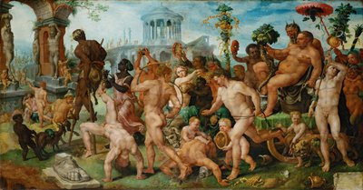 Bacchus triumftåg, ca. 1536 av Maarten van Heemskerck