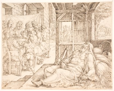 Tobits blindhet av Maarten van Heemskerck