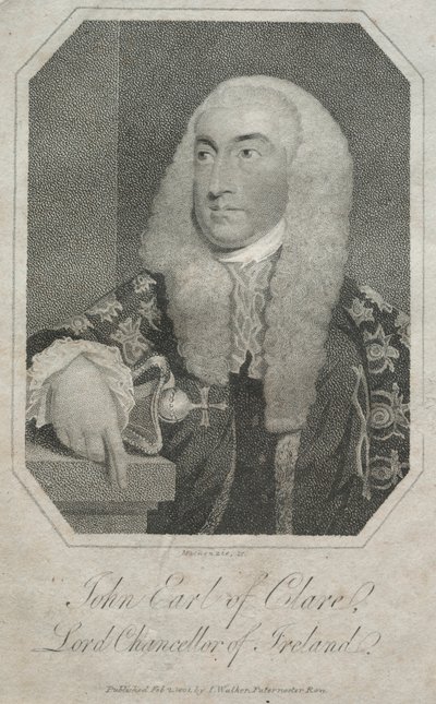 John Fitzgibbon, Earl of Clare 1749-1802, 1801. av Mackenzie