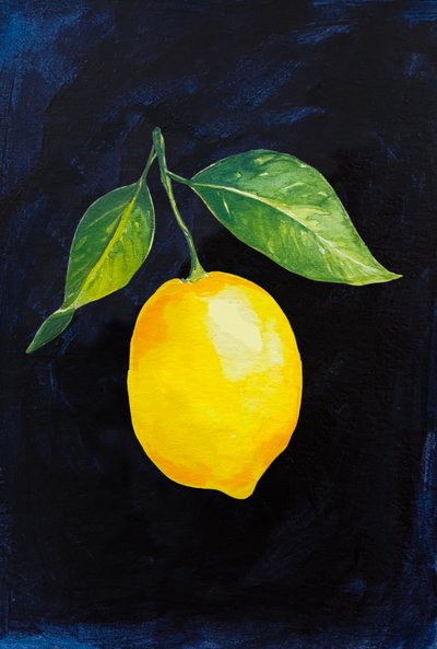 En färgsprakande citronkvist av Madison Phipps