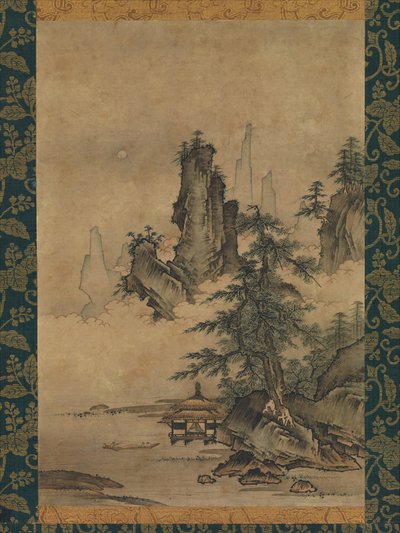Landskap, 1500-talet. av Maejima Soyu