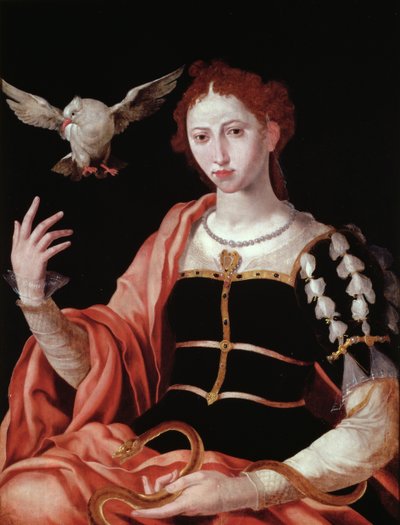 En allegori om oskuld och svek av Maerten van Heemskerck
