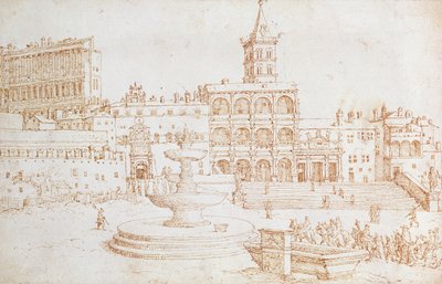 Gamla Peterskyrkan av Maerten van Heemskerck