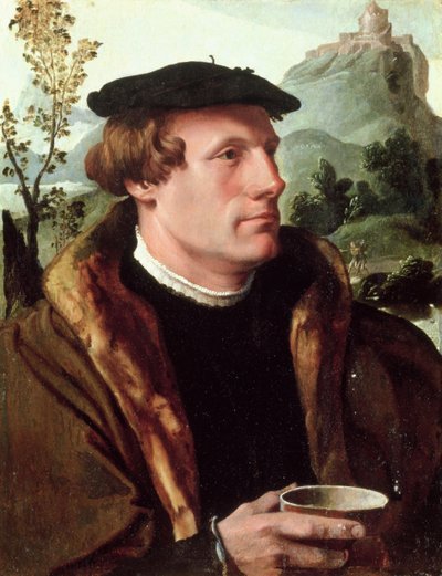Porträtt av en gentleman av Maerten van Heemskerck