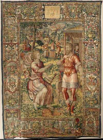 Berättelsen om Gideon, sent 1500-tal (silke och ull) av Maerten van Heemskerck