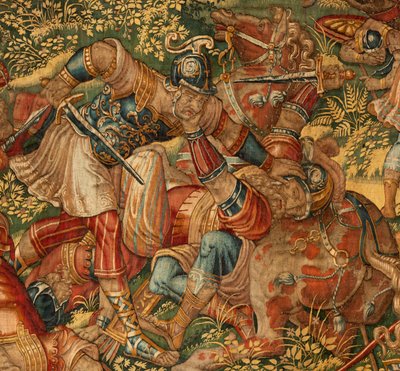Berättelsen om Gideon, sent 1500-tal (silke och ull) av Maerten van Heemskerck